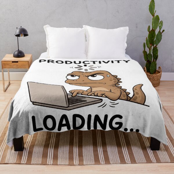 Item preview, Productivity Loading Funny Office Work Humor designed and sold by CreativeArtisanPrints Shop.