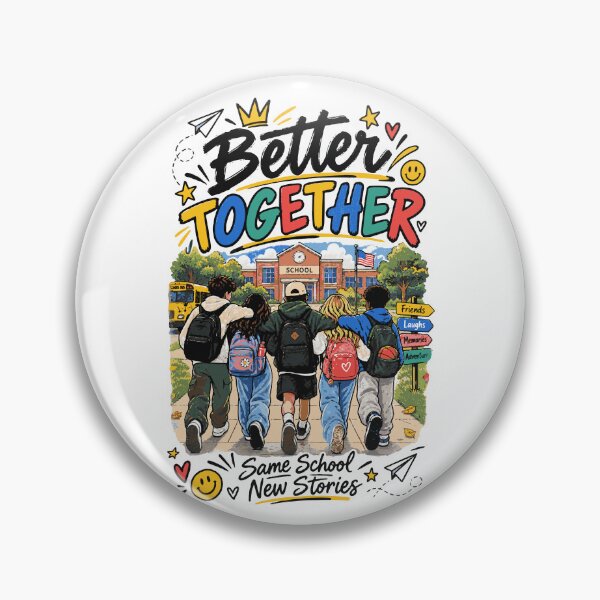 Item preview, Better Together | School Friends Back to School Friendship Shirt designed and sold by Sunday.Supply.