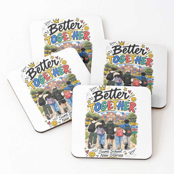 Item preview, Better Together | School Friends Back to School Friendship Shirt designed and sold by Sunday.Supply.