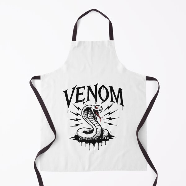 Item preview, Venom Cobra Snake Lightning Dripping Black Ink Deathcore Graphic designed and sold by Enea Kelo.