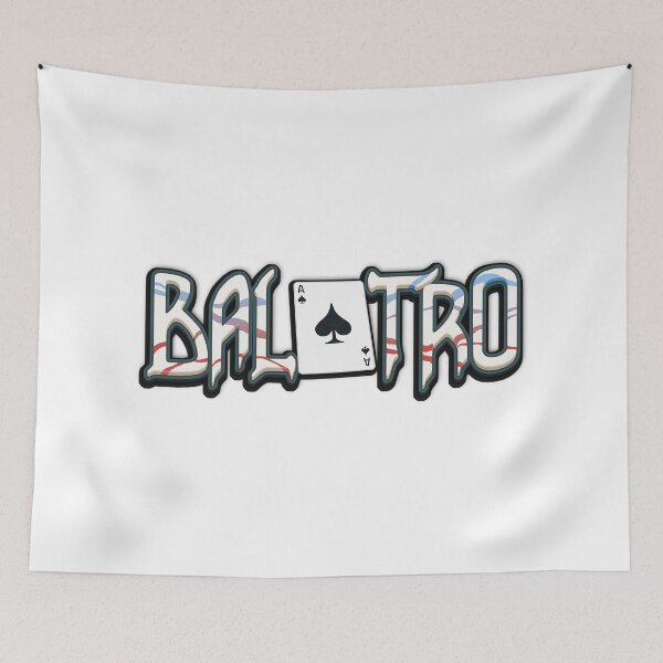 Item preview, Balatro Logo designed and sold by BubblePopRed.