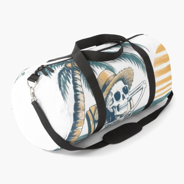 Item preview, Skeleton Relaxing In Beach Chair Sunset designed and sold by Linework Studio.