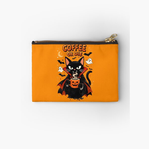 Item preview, Coffee Or Die – Vampire Black Cat Halloween Spooky Coffee Lover Funny Gift designed and sold by Artycom.