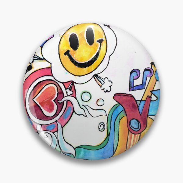 Item preview, Pop Art With Smiley Face designed and sold by Genevieve Esson.