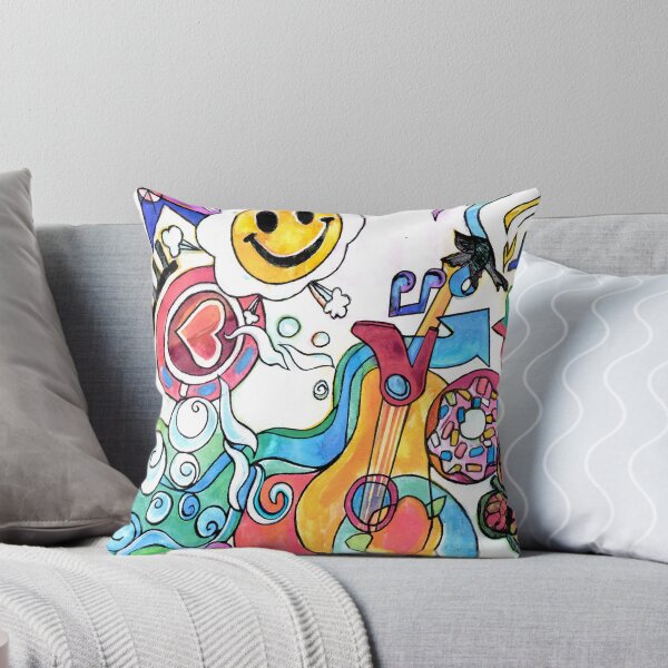 Item preview, Pop Art With Smiley Face designed and sold by Genevieve Esson.