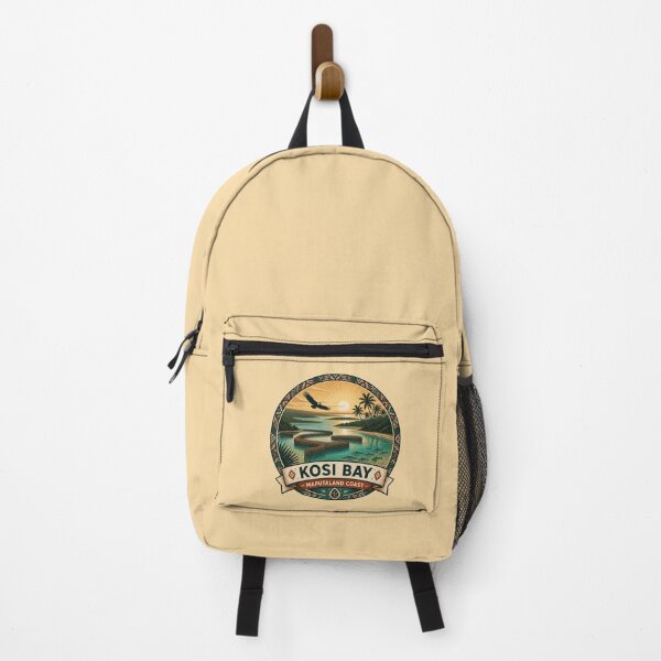 Item preview, Kosi Bay – Maputaland Coast Travel Sticker designed and sold by The Digital Compass.