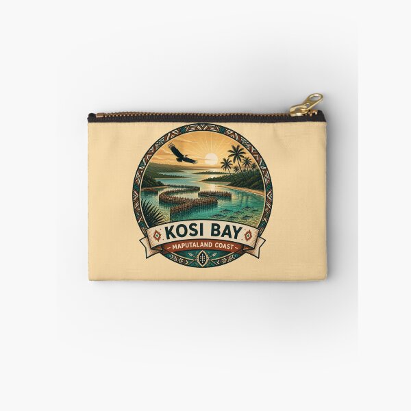 Item preview, Kosi Bay – Maputaland Coast Travel Sticker designed and sold by The Digital Compass.