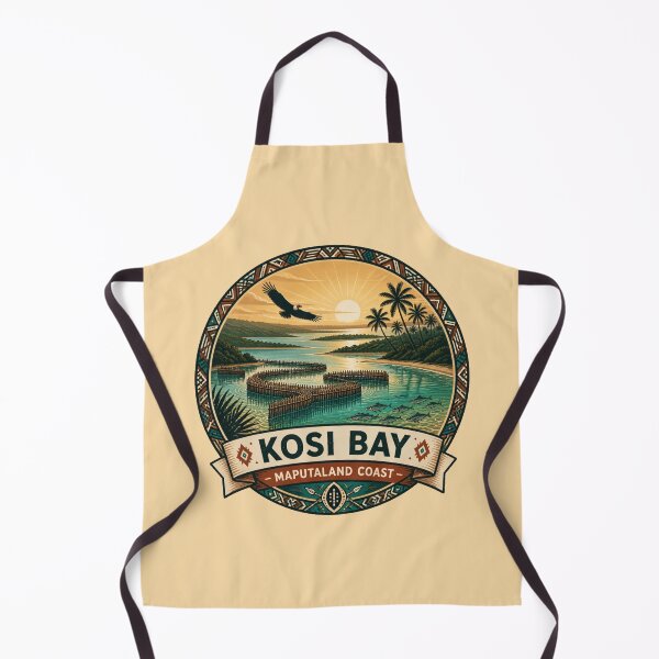Item preview, Kosi Bay – Maputaland Coast Travel Sticker designed and sold by The Digital Compass.