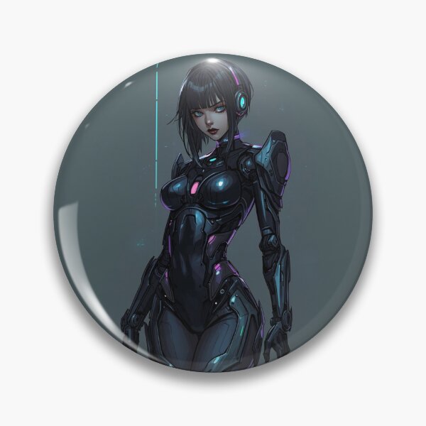 Item preview, Cyborg Girl designed and sold by ArtCraftLab.