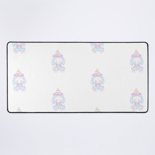 Item preview, Kawaii Pastels Bunny Plush with Party Hat Cute Aesthetic designed and sold by Mypixieart.