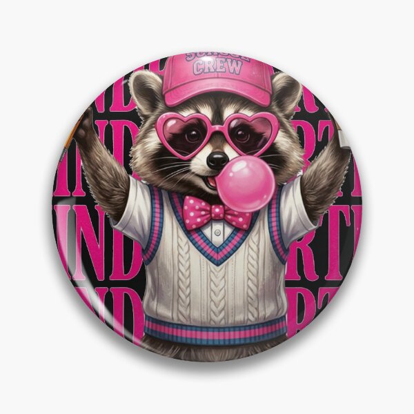 Item preview, Funny Kindergarten Teacher Feral Raccoon Cute Back to School Teacher designed and sold by viectory.