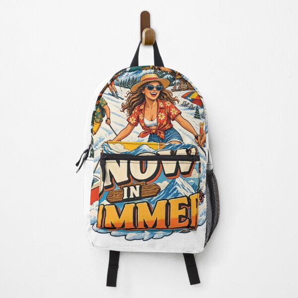 Item preview, Snow in Summer Vintage Retro Ski Vacation designed and sold by urbinet.