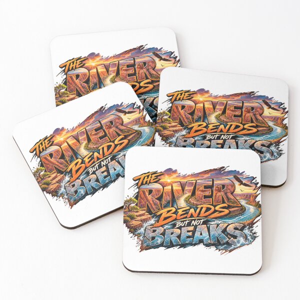 Item preview, The River Bends but Never Breaks designed and sold by Gabro-Shop.