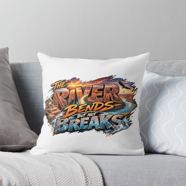 Item preview, The River Bends but Never Breaks designed and sold by Gabro-Shop.