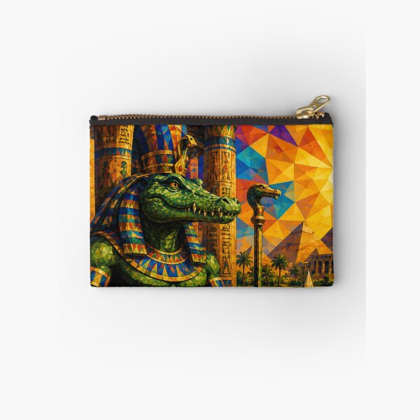 Item preview, Ancient Egyptian Crocodile Guardian designed and sold by CubiColors.