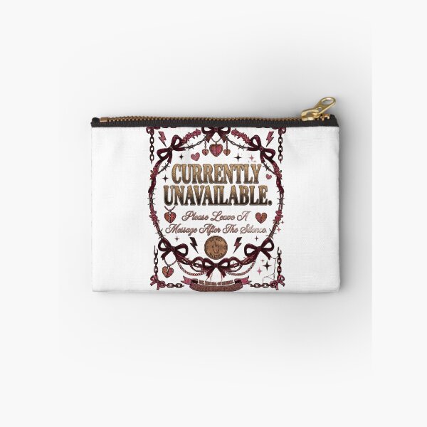 Item preview, Currently Unavailable Please Leave Message After Silence Design designed and sold by InkroarCo.
