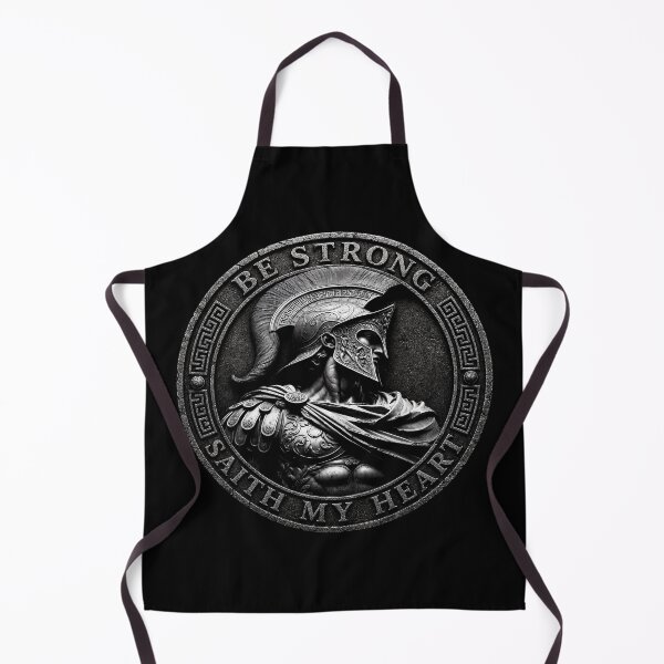 Item preview, Be Strong Saith My Heart | Odyssey Greek Coin Graphic designed and sold by FadedFrequency.