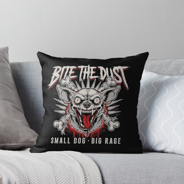 Item preview, Bite The Dust Rabid Chihuahua Small Dog Big Rage Graphic designed and sold by Enea Kelo.