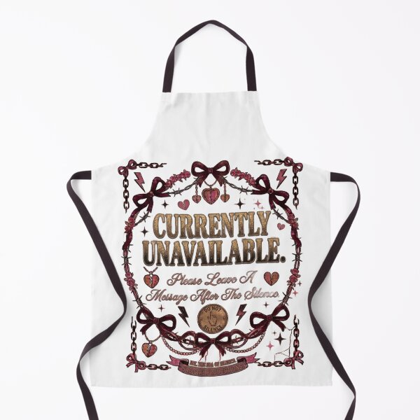 Item preview, Currently Unavailable Please Leave Message After Silence Design designed and sold by InkroarCo.