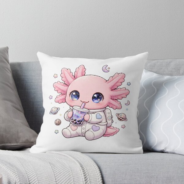Item preview, Galaxy Boba Axolotl Astronaut - Kawaii Space Tea designed and sold by PrettyCrypt.