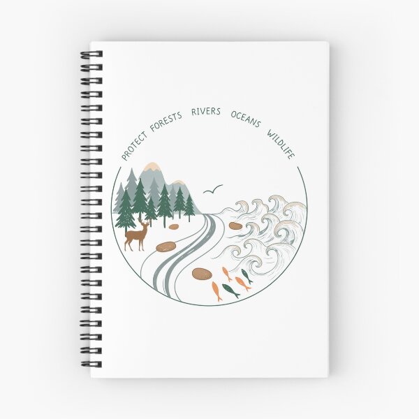 Item preview, ?Protect Forests Rivers Oceans Wildlife Nature T-Shirt designed and sold by DArtfulStudio.
