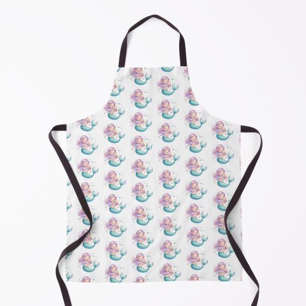 Item preview, Cute Birthday Mermaid Cupcake Illustration designed and sold by Rutvain.