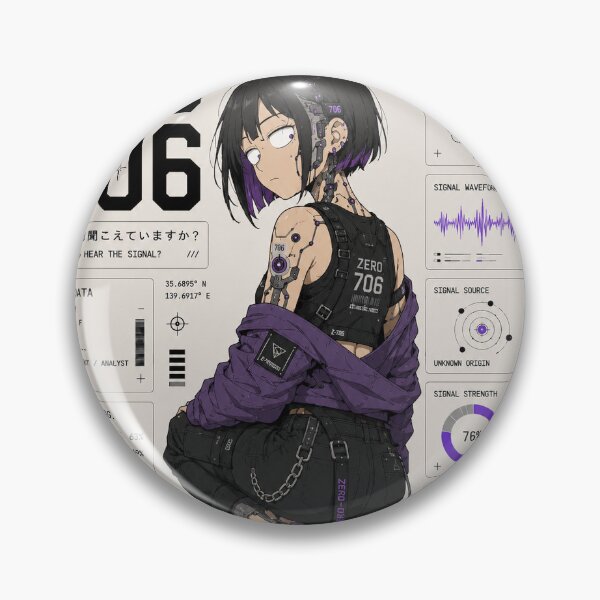 Item preview, Zero 706 Cyberpunk Anime designed and sold by NordenPosters.