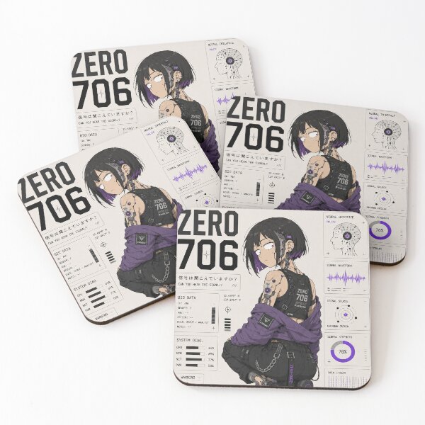 Item preview, Zero 706 Cyberpunk Anime designed and sold by NordenPosters.