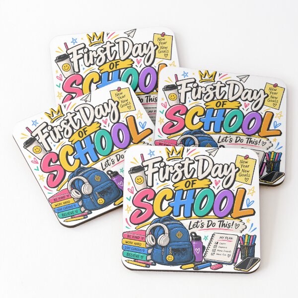 Item preview, First Day of School | Colorful Back to School Student Shirt designed and sold by Sunday.Supply.