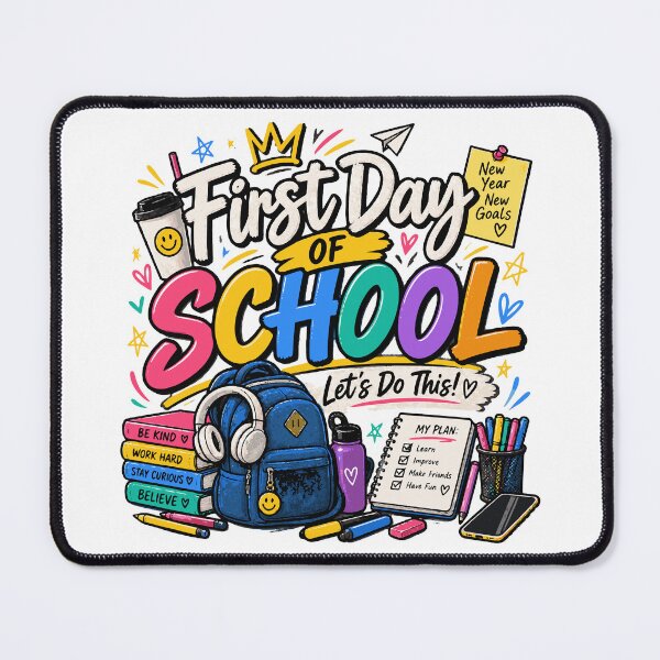 Item preview, First Day of School | Colorful Back to School Student Shirt designed and sold by Sunday.Supply.