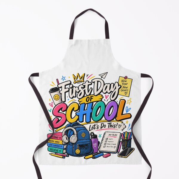 Item preview, First Day of School | Colorful Back to School Student Shirt designed and sold by Sunday.Supply.