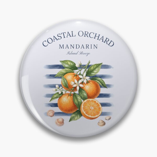 Item preview, Coastal Orchard – Mandarin Citrus Design designed and sold by Sea Gem.