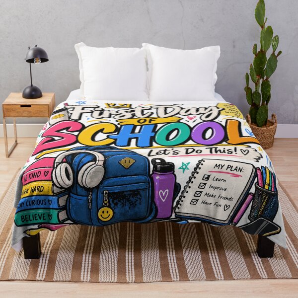 Item preview, First Day of School | Colorful Back to School Student Shirt designed and sold by Sunday.Supply.
