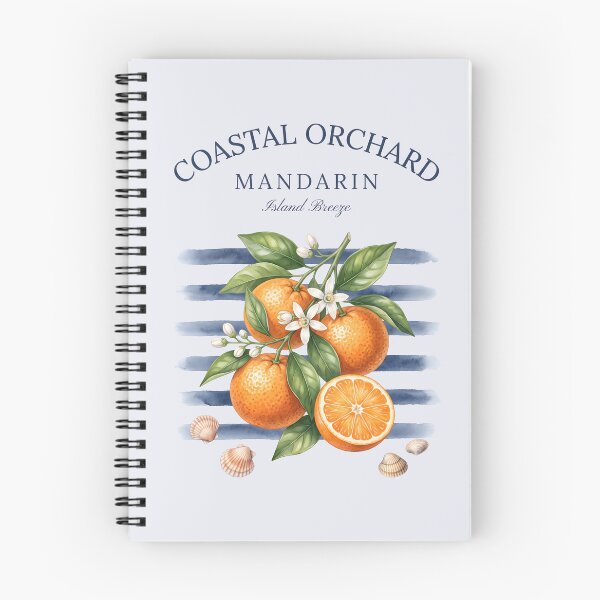 Item preview, Coastal Orchard – Mandarin Citrus Design designed and sold by Sea Gem.