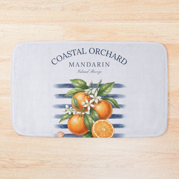 Item preview, Coastal Orchard – Mandarin Citrus Design designed and sold by Sea Gem.