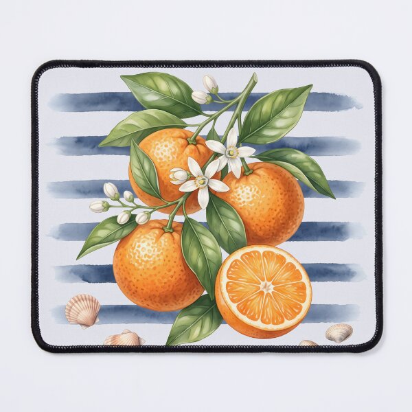 Item preview, Coastal Orchard – Mandarin Citrus Design designed and sold by Sea Gem.