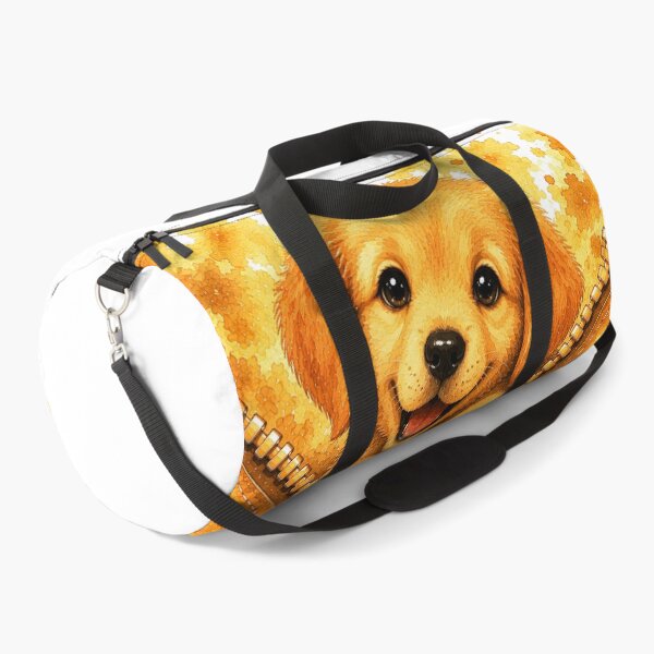Item preview, Cute Golden Retriever Puppy in Golden Zipper designed and sold by GRFORA.