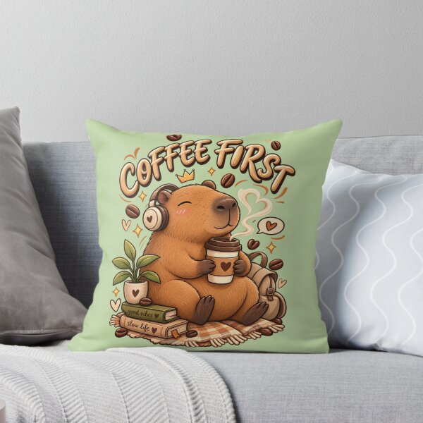 Item preview, Coffee First Beaver designed and sold by FatmaAhmed90.