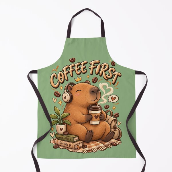 Item preview, Coffee First Beaver designed and sold by FatmaAhmed90.