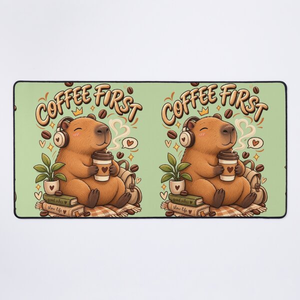 Item preview, Coffee First Beaver designed and sold by FatmaAhmed90.