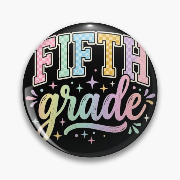 Item preview, Back to School Checkered Fifth Grade Team Teacher Students School designed and sold by viectory.
