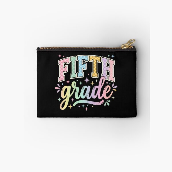 Item preview, Back to School Checkered Fifth Grade Team Teacher Students School designed and sold by viectory.