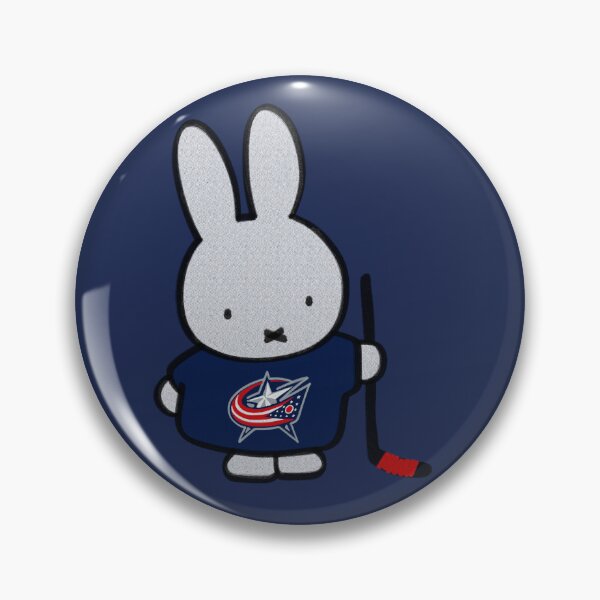 Item preview, miffy - columbus blue jackets designed and sold by cam <3.