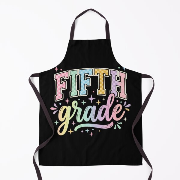 Item preview, Back to School Checkered Fifth Grade Team Teacher Students School designed and sold by viectory.