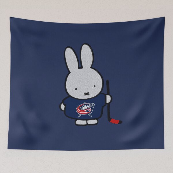 Item preview, miffy - columbus blue jackets designed and sold by cam <3.