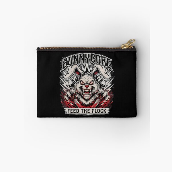 Item preview, Bunnycore Feed The Flock Rabid Rabbit Knives Graphic designed and sold by Enea Kelo.