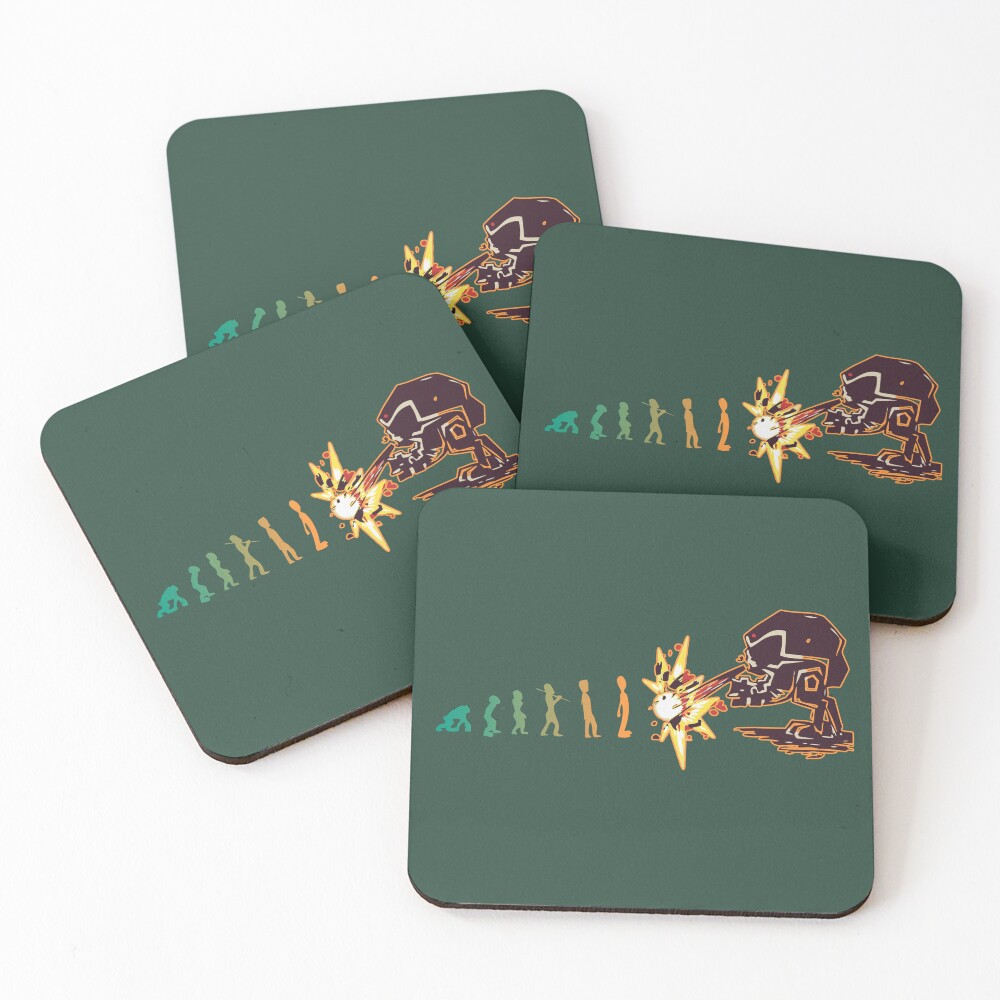 Item preview, Coasters (Set of 4) designed and sold by TurboToaster.