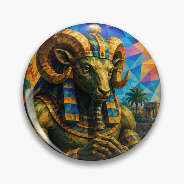 Item preview, Ancient Egyptian Ram God designed and sold by CubiColors.