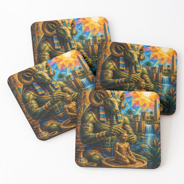 Item preview, Ancient Egyptian Ram God designed and sold by CubiColors.