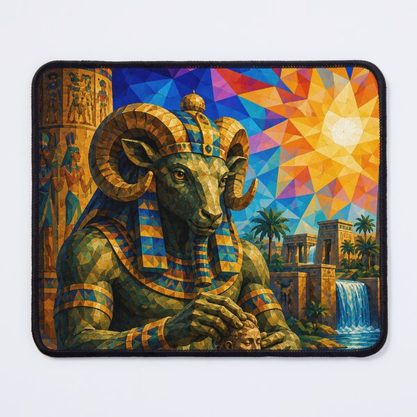 Item preview, Ancient Egyptian Ram God designed and sold by CubiColors.